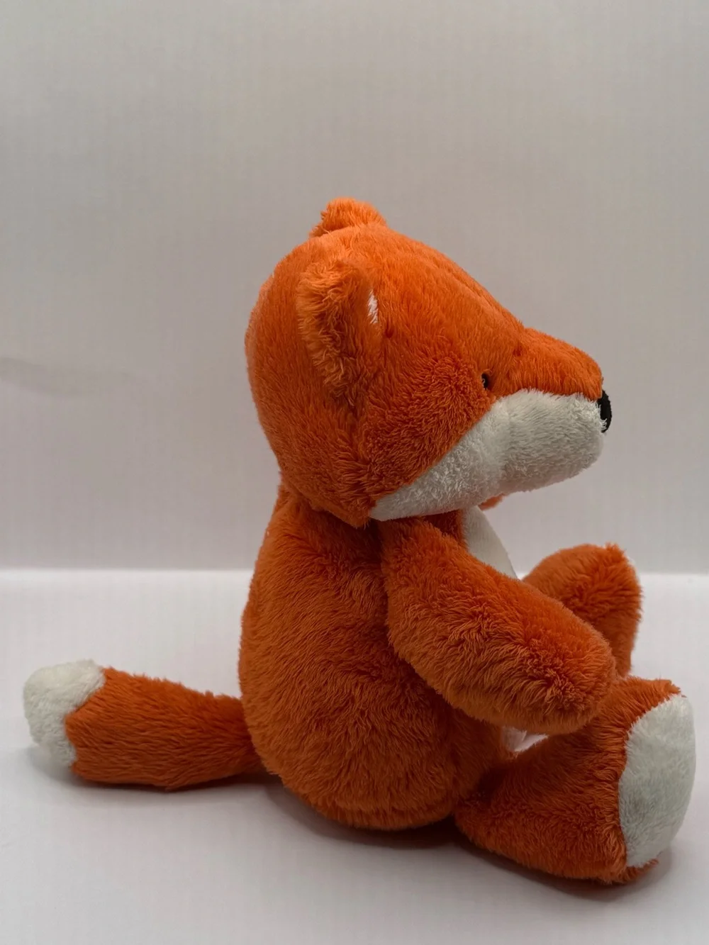 Carters Orange Fox Plush Stuffed Animal Lovey Toy